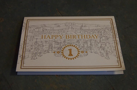 Specially Designed Birthday Card